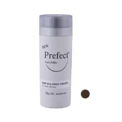 پودر پرپشت کننده مو پرفکت هیر فیلر کد 03 وزن 25 گرم رنگ قهوه‌ای تیره