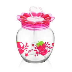 ظرف مربا طرح گل مدل lotus00244 - قیمت و خرید آنلاین - قاطی پاتی