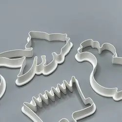 کاتر شیرینی پزی نسکو مدل هفت سین بسته 8 عددی - قیمت و خرید آنلاین - قاطی پاتی