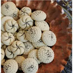 کاتر شیرینی پزی به گز مدل نان برنجی - قیمت و خرید آنلاین - قاطی پاتی