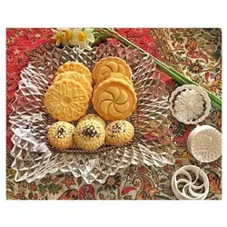 کاتر شیرینی پزی به گز مدل نان برنجی - قیمت و خرید آنلاین - قاطی پاتی