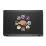 استیکر لپ تاپ و موبایل بووم طرح تحول بشر کد MM147 مجموعه 9 عددی - قیمت و خرید آنلاین - قاطی پاتی