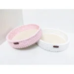 سبد قلاب بافی تریکو برفی کد 38 - قیمت و خرید آنلاین - قاطی پاتی