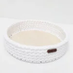 سبد قلاب بافی تریکو برفی کد 38 - قیمت و خرید آنلاین - قاطی پاتی