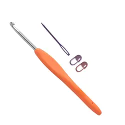 قلاب بافتنی مدل ZHLZ-4.0 به همراه سنجاق نشانه گذار بافتنی و سوزن دوخت کاموا مجموعه 4 عددی - قیمت و خرید آنلاین - قاطی پاتی