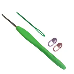 قلاب بافتنی مدل ZHL-2.0 به همراه سنجاق نشانه گذار بافتنی و سوزن دوخت کاموا مجموعه 4عددی - قیمت و خرید آنلاین - قاطی پاتی