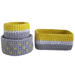 سبد قلاب بافی تریکو کد 223 مجموعه سه عددی - قیمت و خرید آنلاین - قاطی پاتی