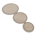 کفی تریکو بافی مدل دایره 15-20-25 مجموعه 3 عددی - قیمت و خرید آنلاین - قاطی پاتی