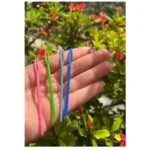 میل بافتنی مدل سیم بکسلی کد 80cm-PACK-0.4 به همراه سوزن دوخت کاموا مجموعه 3 عددی - قیمت و خرید آنلاین - قاطی پاتی