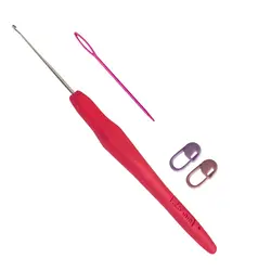 قلاب بافتنی مدل ZHL-1.25 به همراه سنجاق نشانه گذار بافتنی و سوزن دوخت کاموا مجموعه 4 عددی - قیمت و خرید آنلاین - قاطی پاتی