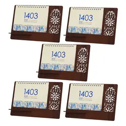 تقویم رومیزی سال 1403 مدل گلبرگ کد 01 بسته 5 عددی - قیمت و خرید آنلاین - قاطی پاتی