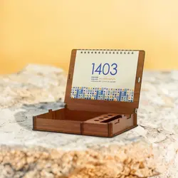 تقویم رومیزی سال 1403 مدل کلاسیک کد 01 بسته 5 عددی - قیمت و خرید آنلاین - قاطی پاتی