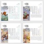 تقویم رومیزی سال 1403 کد TR01 - قیمت و خرید آنلاین - قاطی پاتی