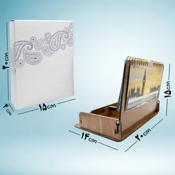 تقویم رومیزی سال 1403 کایرا مدل WOODY 01 - قیمت و خرید آنلاین - قاطی پاتی