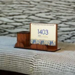 تقویم رومیزی سال 1403 مدل پاسارگاد کد 01 بسته 10 عددی - قیمت و خرید آنلاین - قاطی پاتی