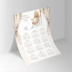 تقویم دیواری سال 1402 مدل Cinderella - قیمت و خرید آنلاین - قاطی پاتی