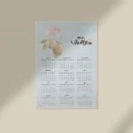 تقویم دیواری سال 1402 مدل rabbit cute - قیمت و خرید آنلاین - قاطی پاتی