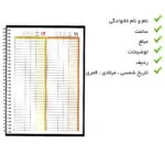 سالنامه سال 1403 مستر راد مدل نوبت‌دهی مشاغل کد jobS 2296 - قیمت و خرید آنلاین - قاطی پاتی
