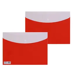 پوشه دکمه دار پاپکو مدل جیبدار کد A4-113BC بسته 2 عددی - قیمت و خرید آنلاین - قاطی پاتی