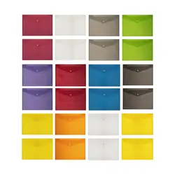 پوشه دکمه دار مدل Pargeh-201 سایز A4 بسته 10 عددی - قیمت و خرید آنلاین - قاطی پاتی