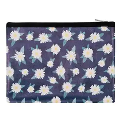 پوشه زیپ دار طرح گل بابونه مدل LFA030513 - قیمت و خرید آنلاین - قاطی پاتی