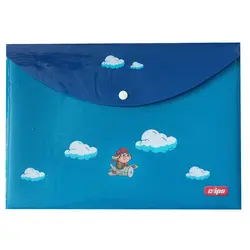 پوشه دکمه دار کلیپس مدل فانتزی طرح هواپیما - قیمت و خرید آنلاین - قاطی پاتی