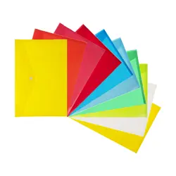 پوشه دکمه دار مایتو کد 001 سایز A4 بسته 10 عددی - قیمت و خرید آنلاین - قاطی پاتی