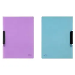 پوشه پاپکو مدل کلیپ فایل 101 شفاف بسته 2 عددی - قیمت و خرید آنلاین - قاطی پاتی