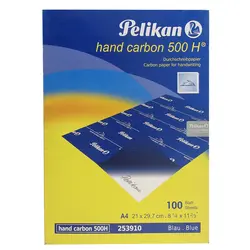 کاغذ کاربن پلیکان مدل 500H سایز A4 بسته 100 عددی - قیمت و خرید آنلاین - قاطی پاتی
