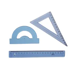 ست گونیا و نقاله کد B3 بسته 3 عددی - قیمت و خرید آنلاین - قاطی پاتی