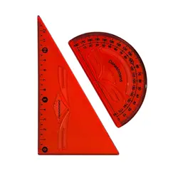 ست گونیا و نقاله دانشمند مدل الماس - قیمت و خرید آنلاین - قاطی پاتی