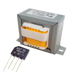 ترانسفورماتور کاهنده ولتاژ مدل 220/12v-1.5A به همراه پل دیود - قیمت و خرید آنلاین - قاطی پاتی