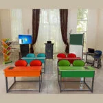 میز تحریر مدل میز و نیمکت دو نفره دانش آموزی آکوبا - قیمت و خرید آنلاین - قاطی پاتی