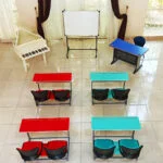 میز تحریر مدل میز و نیمکت دو نفره دانش آموزی آکوبا - قیمت و خرید آنلاین - قاطی پاتی