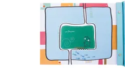 آلبوم عکس کودک دوکادفتر مدل یکی بود یکی نبود طرح آبی - قیمت و خرید آنلاین - قاطی پاتی