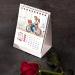 تقویم رومیزی سال 1399 مدل TF02 بسته 12 عددی - قیمت و خرید آنلاین - قاطی پاتی