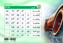 تقویم رومیزی سال 1399 مستر راد طرح ماشین ها مدل مک کویین - قیمت و خرید آنلاین - قاطی پاتی