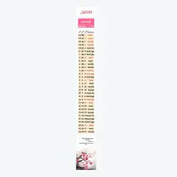 تقویم دیواری سال 1399 مدل f50 کد 02 بسته 2 عددی - قیمت و خرید آنلاین - قاطی پاتی