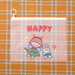 پوشه مدل زیپ دار طرح دختربچه کد 140202HAPPY - قیمت و خرید آنلاین - قاطی پاتی