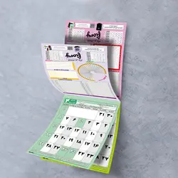 تقویم دیواری سال 1403 مستر راد طرح مدیریت زمان کد 2304 به همراه برچسب نشانگر - قیمت و خرید آنلاین - قاطی پاتی