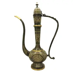 گلاب پاش برنجی جام هنر مدل قلمزنی کد 18 - قیمت و خرید آنلاین - قاطی پاتی