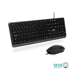 کيبورد و ماوس سيمي هترون مدل HKC215