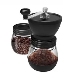 آسیاب دستی مخزن شیشه ایی