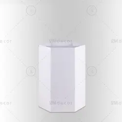 ست سطل و فرچه سفید