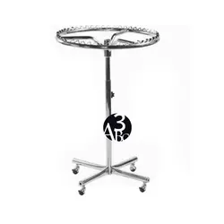 رگال گرد قطر 90 استیل آبکاری شده