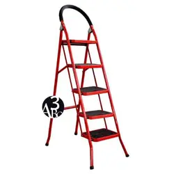 نردبان 5 پله خانگی فولاد پله