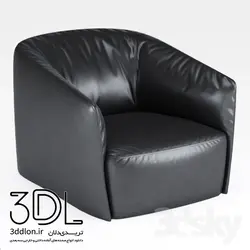 آبجکت مبل راحتی armchair 581