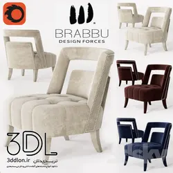 آبجکت مبل راحتی armchair 577