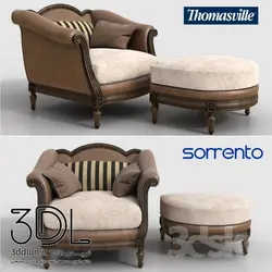 آبجکت مبل راحتی armchair 551
