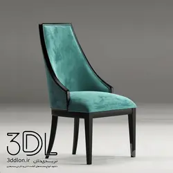 آبجکت مبل راحتی armchair 547